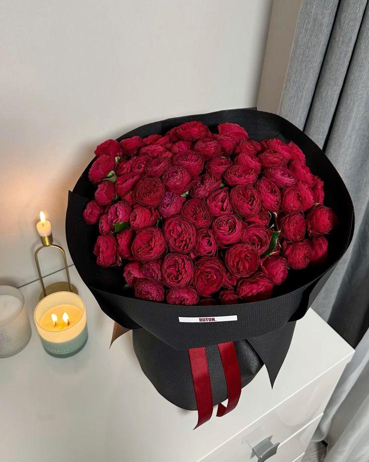 Professional floral arrangement in modern corporate setting